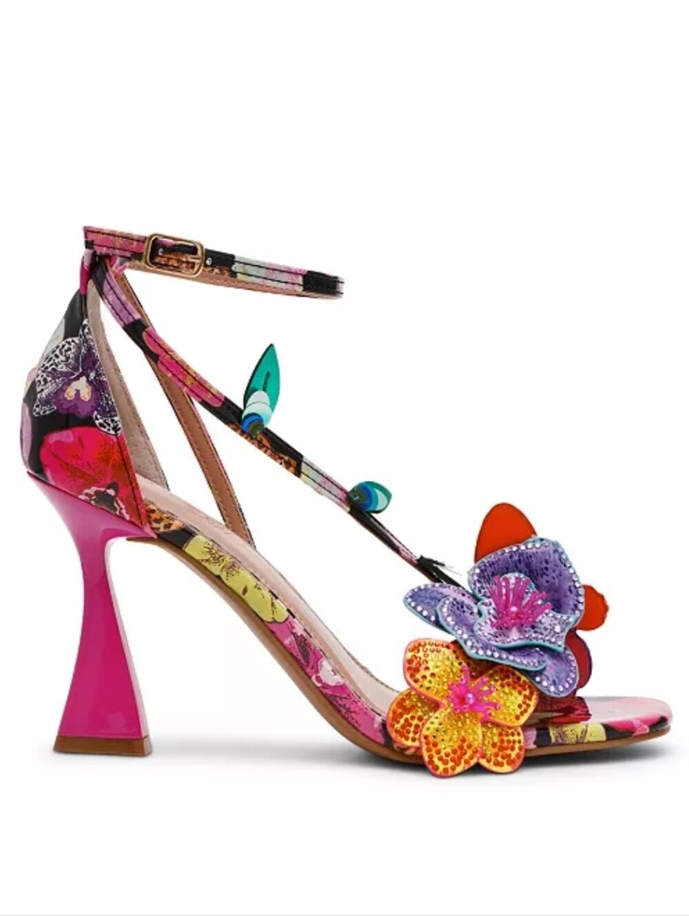 🦋▪️Betsey Johnson ▪️Women's Camile Sculpted Heel Sandals - Picture 3 of 6